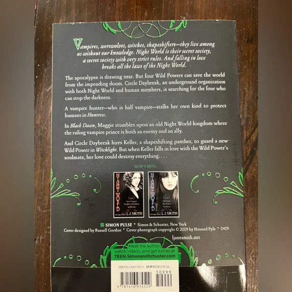 NIGHT WORLD set of 3 new Teen Vampire books LJ Smith - Picture 4 of 6